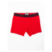 Red men's boxer shorts