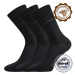Ponožky LONKA Dewool black 3 páry 114263
