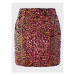 Glamorous Mini sukňa AN4315 Farebná Slim Fit