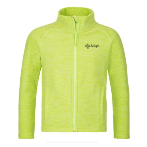 Kids fleece sweatshirt Kilpi ALACANT-J light green