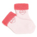 Ponožky pre bábätká BOSS 2-pak ružová farba