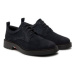 Tommy Hilfiger Poltopánky Light Hilfiger Lwt Suede Shoe FM0FM05088 Tmavomodrá