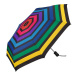 HAPPY RAIN MULTICOLOR Dámsky automatický dáždnik, mix, veľkosť