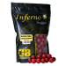 Carp inferno boilies nutra line jogurtová jahoda - 1 kg 20 mm