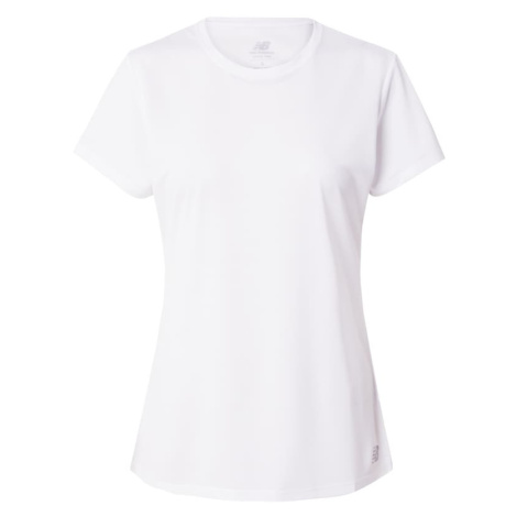 new balance Funkčné tričko  sivá / biela