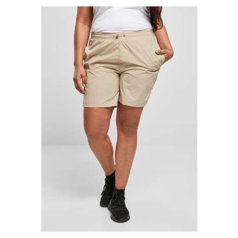 Women's Crinkle Nylon Concrete Shorts Urban Classics