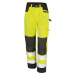 Result Unisex bezpečnostné nákladné nohavice R327X Fluorescent Yellow