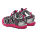 CMP Sandále Kids Sahiph Hiking Sandal 30Q9524 Sivá