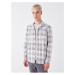 LC Waikiki Regular Fit Long Sleeve Plaid Men's Shirt