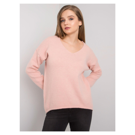 Light pink oversized sweater