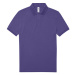 B&amp;C Unisex polo tričko PU424 Radiant Purple