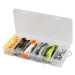 Savage gear gumové nástrahy cannibal shad kit mixed colors 36 ks - 6,8 cm 8 cm