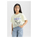 DEFACTO Girls Looney Tunes Crew Neck Short Sleeve T-Shirt