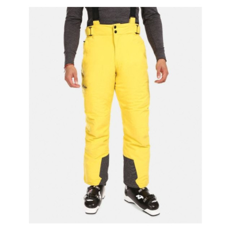 Men's ski pants KILPI MIMAS-M Yellow