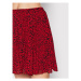 MICHAEL Michael Kors Mini sukňa MU2706K6G4 Červená Regular Fit