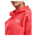 Mikina Under Armour Essential Fleece Hoodie Venom Red