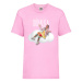 Dúhalka tričko Dúhalkin svet Baby Pink