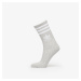 adidas Originals Mid Cut Crew Socks 3-Pack White/ Medium Grey Heather/ Black