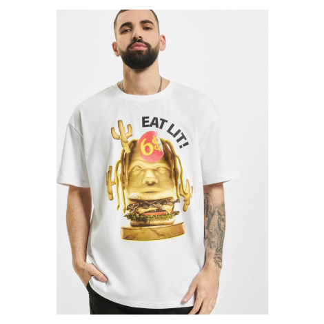 Eat Lit Oversize Tee White mister tee