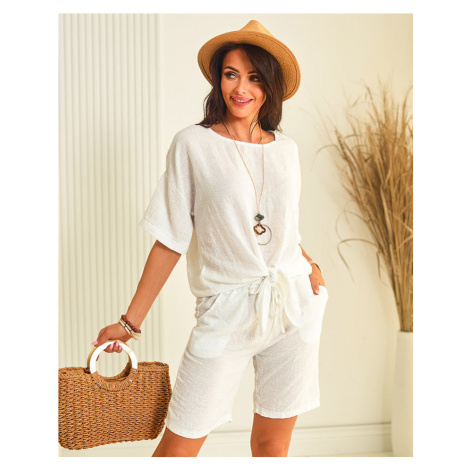 Resti Cotton and linen women's oversize set