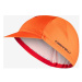 CASTELLI Cyklistická čiapka - ROSSO CORSA 2 - oranžová