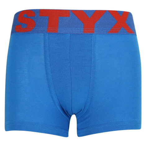 Kids boxers Styx sports rubber blue