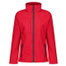 Regatta Dámska softshell bunda TRA689 Classic Red