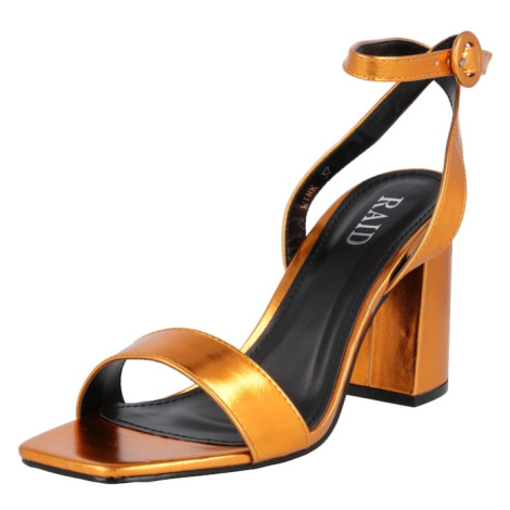 Raid Remienkové sandále 'WINK'  oranžová / čierna