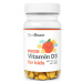GymBeam Vitamin D3 for Kids podpora správneho fungovania organizmu pre deti príchuť Orange