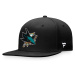 San Jose Sharks čiapka flat šiltovka Core Snapback black