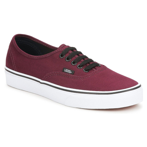 Vans  AUTHENTIC  Nízke tenisky Červená