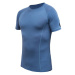 SENSOR MERINO AIR pánske tričko kr.rukáv riviera blue