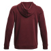 Mikina Under Armour Essential Fleece Fz Hood Chestnut Red