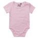 Neutral Dojčenské body s krátkym rukávom NE11030 Light Pink