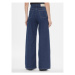 Calvin Klein Džínsy High Rise Wide - Mid Blue K20K206304 Tmavomodrá Relaxed Fit