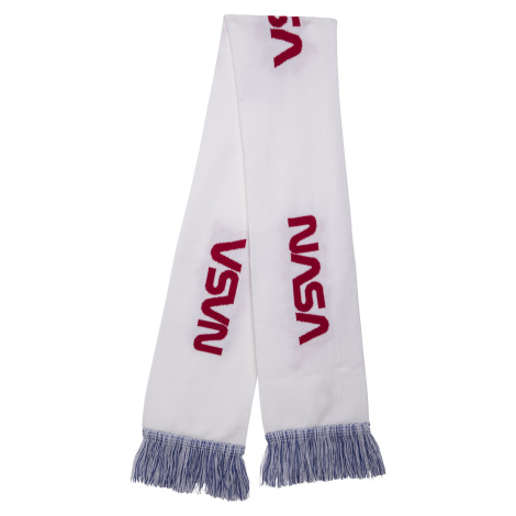 NASA scarf Knitted wht/blue/red mister tee