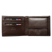 Peňaženka Semiline P8222-1 Brown 10,5 cm x 9,2 cm
