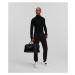 Tepláky Karl Lagerfeld Hotel Karl Pintuck Joggers Black