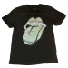 The Rolling Stones Tričko Foil Tongue Womens Black