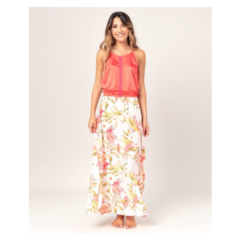 Rip Curl ISLAND LONG DRESS Coral dress