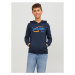 Jack&Jones Junior Mikina 12247700 Tmavomodrá Standard Fit