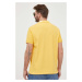 Bavlnené polo tričko Pepe Jeans Jacob žltá farba, jednofarebný