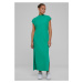 Women's Urban Classics Long Extended Shoulder Dress - Green