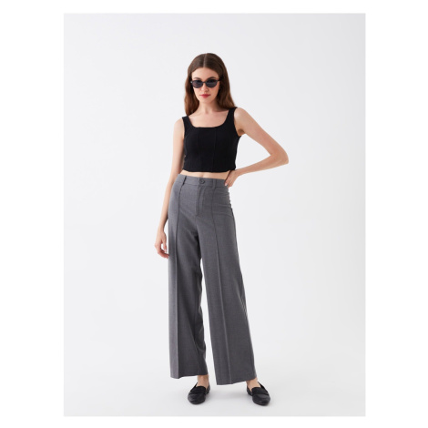 LC Waikiki Slim Fit Straight Wide Leg Women's Trousers