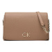 Calvin Klein Kabelka Re-Lock Shoulder Bag W/Flap K60K610455 Hnedá