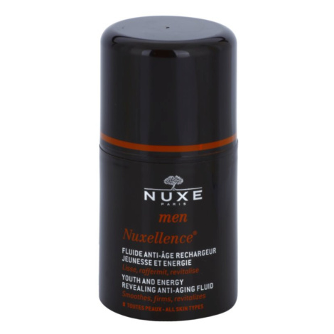 Nuxe Men Nuxellence energizujúci fluid proti starnutiu pleti