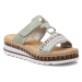 Rieker Espadrilky V79M6-52 Zelená