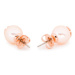 Tory Burch Náušnice Crystal Pearl Stud Earring 11165514 Zlatá