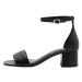 Usha Remienkové sandále  čierna