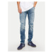 Jack&Jones Džínsy Glenn 12253296 Modrá Slim Fit